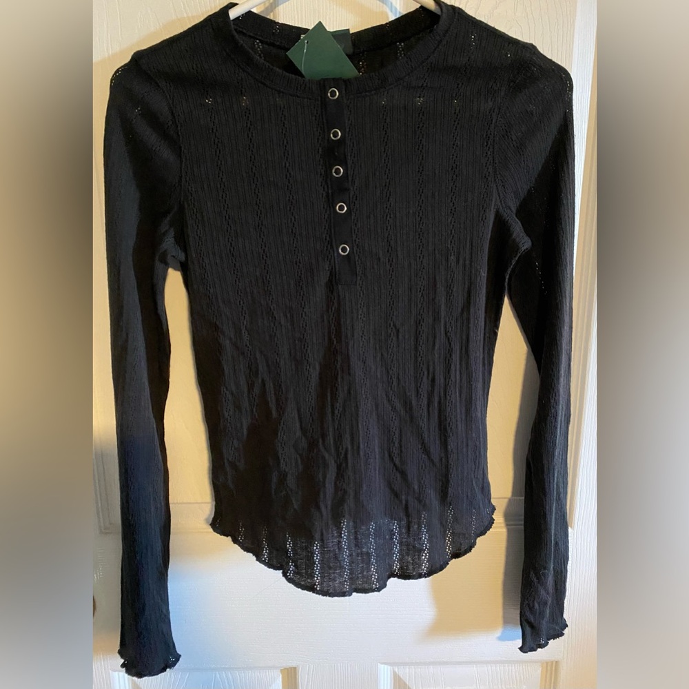 Black Long Sleeve Shirt